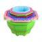 Multi Color Plastic Flower Pots