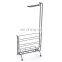 Household Iron Tissue Paper Holder Kitchen Paper Holder Large Capacity Round Toilet Paper Holder