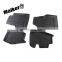 Offroad 4 pcs Foot Mat for Jeep Wrangler TJ 97-06 Car Accessories Black Car Mat