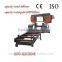 manual swivel head horizontal hydraulic band saw for cutting metal G-600