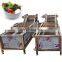 Date palm washing machine fruits and vegetables washing machine zone bubble washing machine