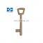 Wholesale Zinc Alloy Key Blank MH series keys for Kenya market
