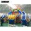 Park Waterslide Bouncer Swimming Ball Pool Inflatable Water Wet Slide for Kids