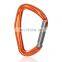 JRSGS UIAA CE Certified Climbing Carabiner 23kN 7075 Aluminum Carabiner Climbing Safety Snap Hook