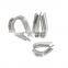 stainless steel 304 and 316 Marine Grade Wire Rope Thimbles Rigging Hardware Wire Rope Fitting