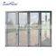 Modern Bi-folding wooden Door Shop Restaurant Aluminum Folding Door For Sale