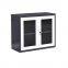 Office Small Small Steel File Cabinet Glass Door Low Showcase Display Cabinet