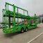 6-seater car transport semi-trailer Transporting semi-trailers by towing trailers