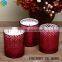 Laser Glass Votive Holder/Mercury Glass Tumblers/Glass Jar Home & Wedding Decoration