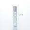 3ml 4ml 5ml 10ml Colored Aluminum Cap Travel Portable Transparent Glass Roller Bottle for Perfume Essential Oil