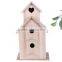 wholesale new unfinished 3 layers wooden bird cage