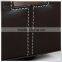 360 Degrees Rotatable Faux Leather Remote Control Holder for Hotel