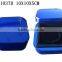 Customized Blue Glossy Lacquer Jewelry Wooden Necklace Box W1037N