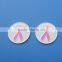 pink ribbon breast cancer soft enamel metal ball marker