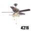 Remote Control 110V 220V Indoor Lighted Ceiling Fans