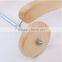 Cartoon simulation light yellow wooden rocking horse toy, rocking horse, children's rocking chair