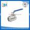 casting stainless steel 2 pc ball valve 1000 wog 304
