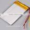 Hot sale Lithium Polymer Battery 503759 1300mAh 3.7V 3-Wire with Stable PCM