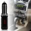 Hot Sale Wireless LCD Bluetooth 12V MP3 Player Dual USB Charger Handsfree FM Transmitter Car Kit