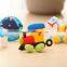 Q054 cartoon small animal Home Furnishing soft silicone suction toothbrush holder