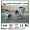 SS400 Galvanized Cast Iron Pipe Fitting Equal Tee