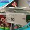 Supermarket or Store Plastic Price Tag Holder for Shelf