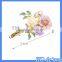 Korean hair ornaments vintage bohemian headdress pearl flower hairpin side folder bangs hair clip MHo-11