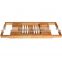 Smart Bamboo Bathtub Caddy with Extending Sides Book Holder                        
                                                Quality Choice
