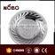 stainless steel round tray with 0PP bag