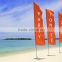 Promotional High Quality Custom Advertising Beach Flag                        
                                                Quality Choice
