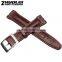 17|19mm High Quality Calfskin Leather Men and Women's Leather Watch Strap Wholesale 3PCS