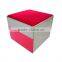 Custom Pink Velvet Paper Watch Git Case For Women.