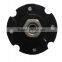 Laminated tyre bearing hub 1"