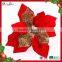 Partypro 2015 Wholesale Christmas Indoor Decorations Colorful Plastic Flower Christmas Decor Flower