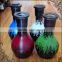 Top Selling Big Size Gilding Glass Shisha Hookah Bottle Neon Lights Soulton New Shape Wholesale in Stock