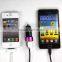 Small Micro Auto Universal Dual USB Car Charger For Apple And Android Devices