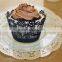 handmade hot sale lace wedding cupcake wrappers customized design