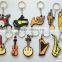 2015 Music China Shanghai High end quality and competitive price customized silicone keychain