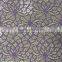 purple charming curved pattern elastic tulle nylon spandex lace fabric