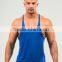 Fitness gym mens stretch fit tank top performance stringer plus size bodies jersey tanks