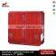 red wine crate box wooden box sliding lid for double bottles wine storage