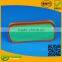 green pvc zipper beauty case bag