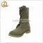 Fashion men dress high quality genuine leather army commando military boots