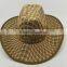 China supplier First Grade cowboy straw shapeable hat