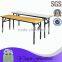 Folding Rectangle Canteen table restaurant dining hall table