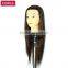hot sale female mannequin head with synthetic hair,synthetic training head for salon school