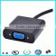 Latest arrival 1080p supported hdmi vga adapter