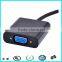 1080P HDMI to VGA Adapter Digital to Audio Converter Cable