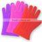 BBQ silicone gloves with fingers