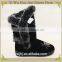 Flower Pot Ceramic Boot Knee Boot